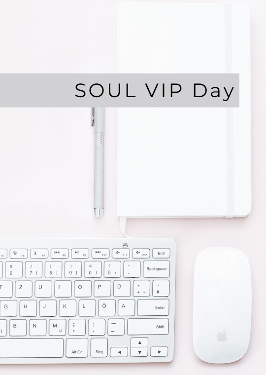 soulolution SOUL Brand Identity Work with me SOUL VIP Day