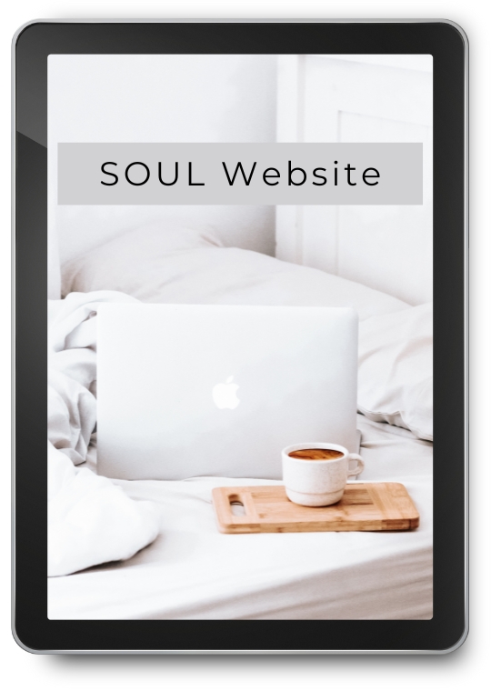 soulolution SOUL Brand Identity Work with me Website